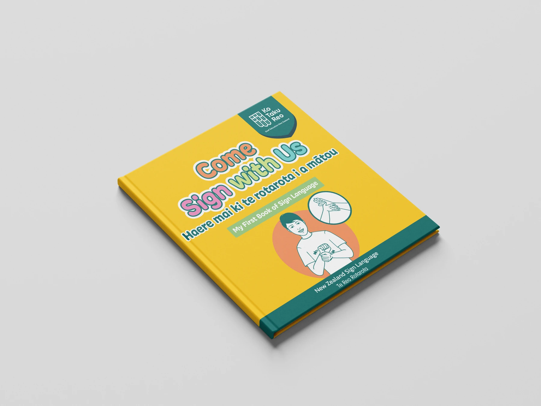 Yellow cover of Come Sign With Us